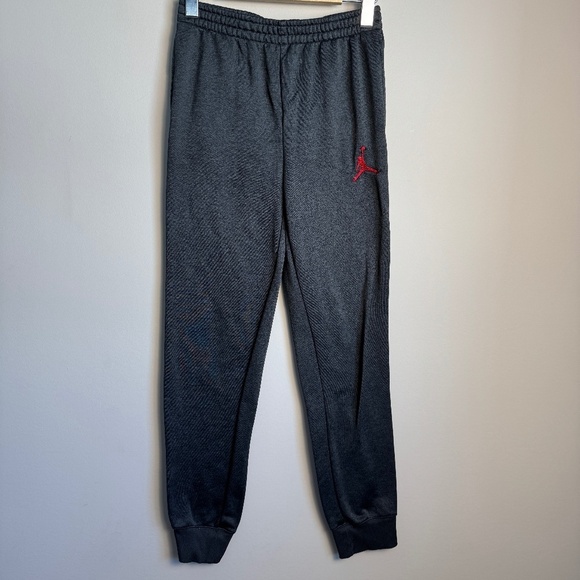 Jordan Air Kids Activewear Jogger Sweatpants Gray Size Large (12-13Y) School - Picture 1 of 12